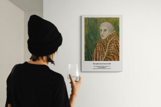 Mielen voimaantuminen taidejuliste