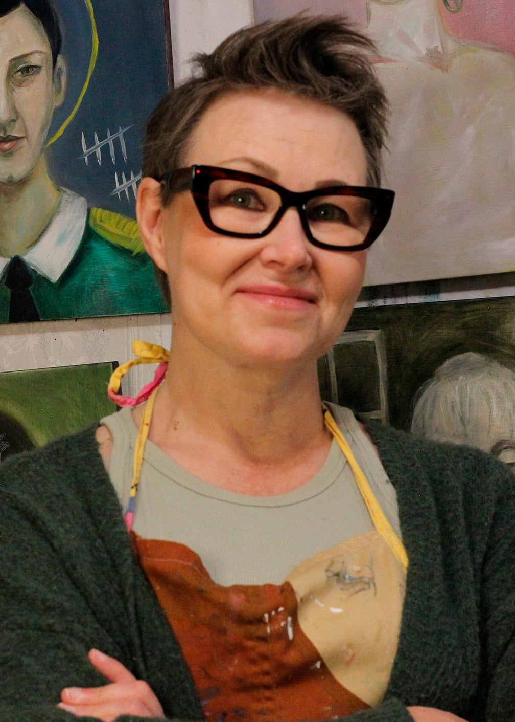 Kuva työhuoneelta Hanna Maarit Jauhiainen