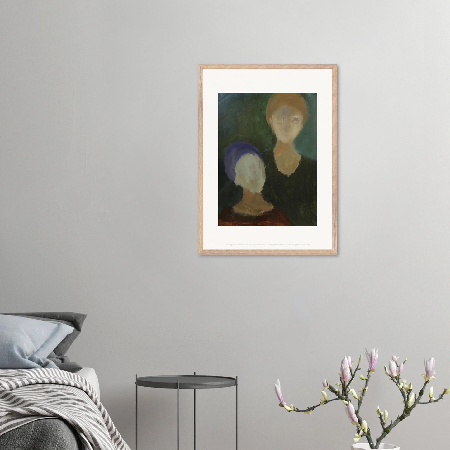 Kehystetty juliste lahjaksi naiselle